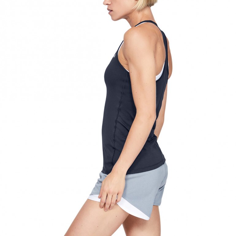Damski top treningowy UNDER ARMOUR HG Armour Racer Tank - granatowy