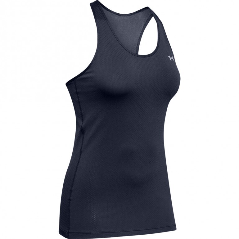 Damski top treningowy UNDER ARMOUR HG Armour Racer Tank - granatowy