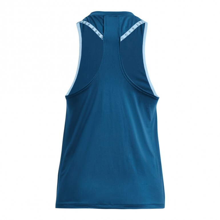 Damski top treningowy Under Armour Knockout Novelty Tank - niebieski