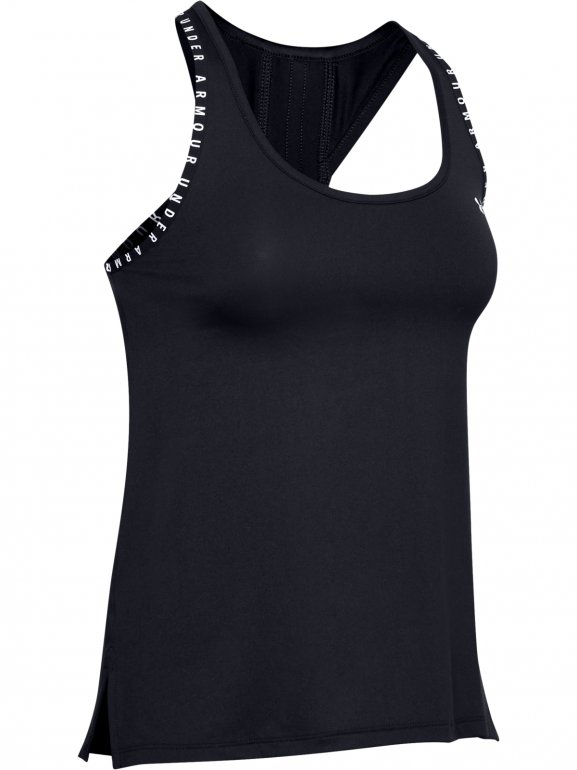 Damski top treningowy UNDER ARMOUR Knockout Tank - czarny