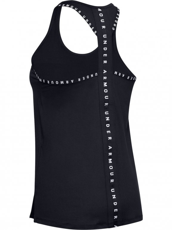 Damski top treningowy UNDER ARMOUR Knockout Tank - czarny