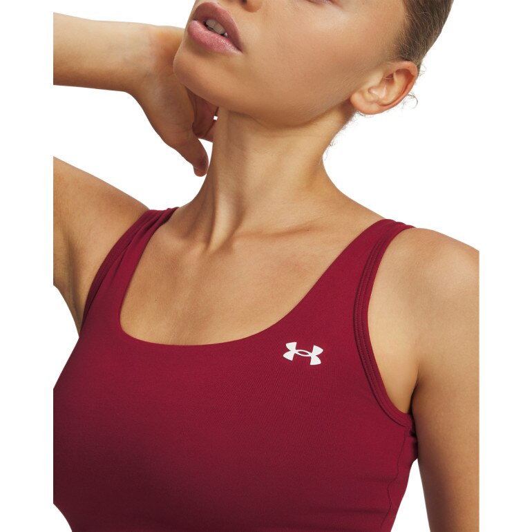Damski top treningowy Under Armour Motion Tank Emea - bordowy