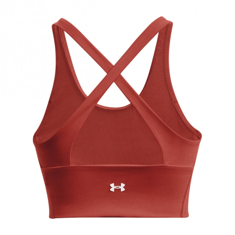 Damski top treningowy Under Armour Project Rock LetsGo Crssover Top - brązowy