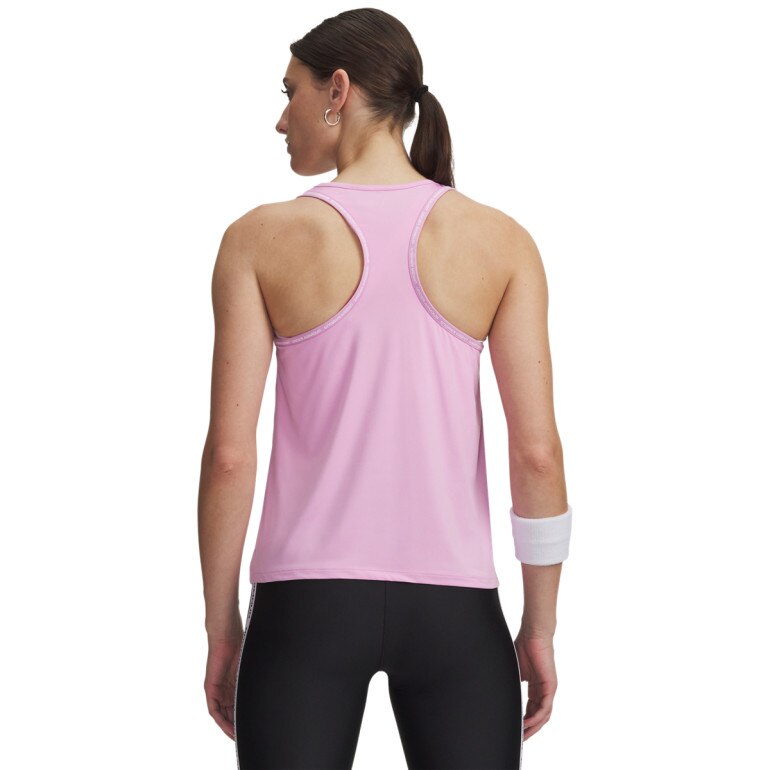 Damski top treningowy Under Armour Tech Knockout Tank - różowy