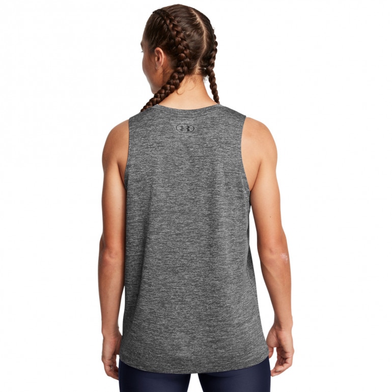 Damski top treningowy Under Armour Tech Tank Twist - szary 