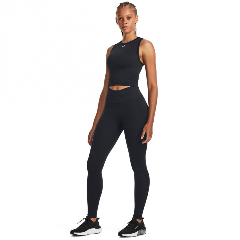 Damski top treningowy Under Armour UA Vanish Seamless Tank - czarny