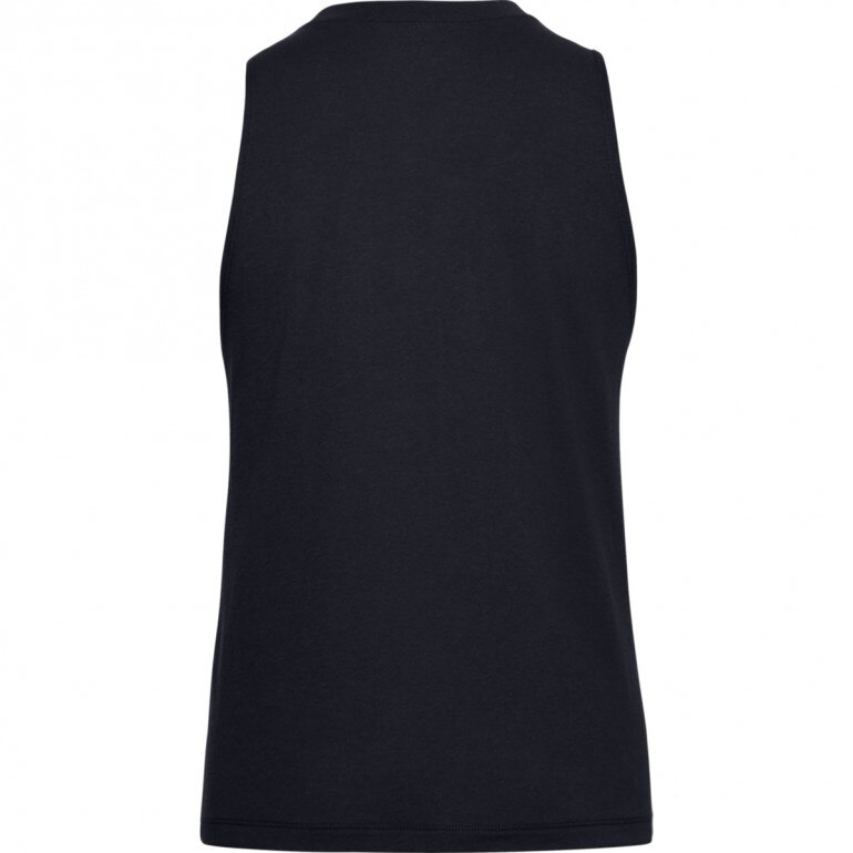 Damski top z nadrukiem Under Armour UA Live Rival Tank - czarny