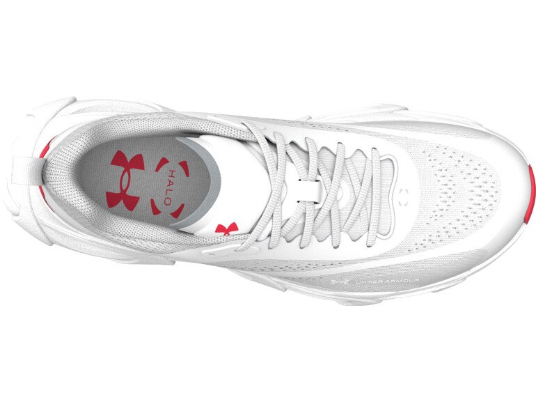 Damskie buty do biegania Under Armour UA W Halo Racer - białe