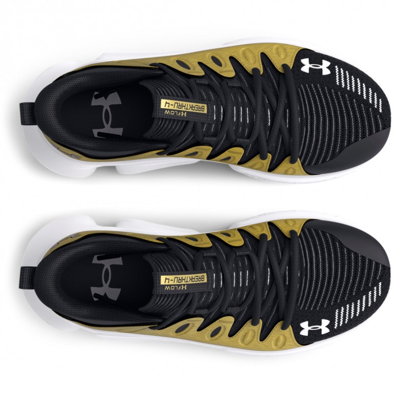 Buty do koszykówki uniseks Under Armour UA Flow Breakthru 4 - złote
