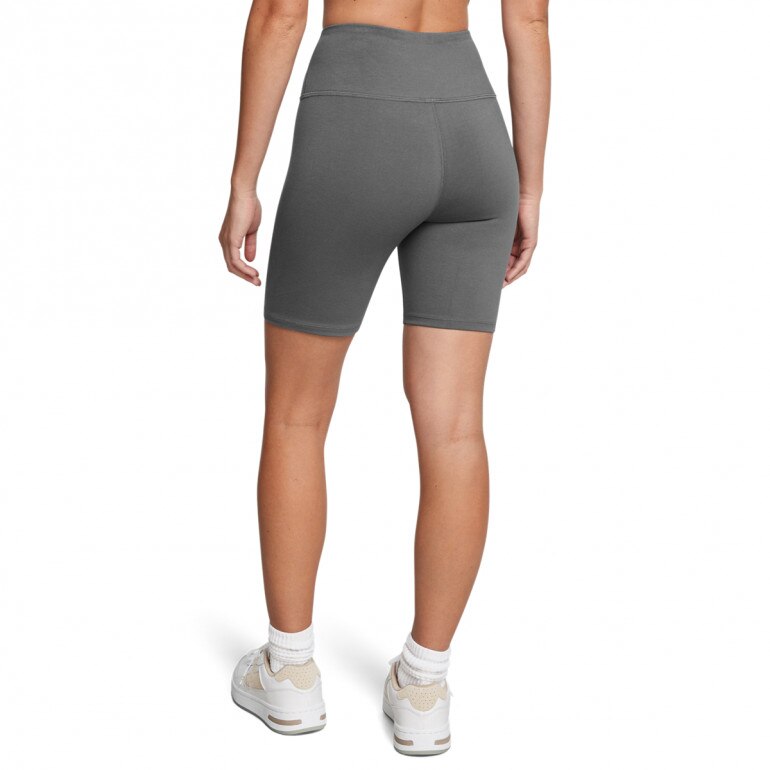 Damskie kolarki dzianinowe Under Armour Campus 7in Short - szare