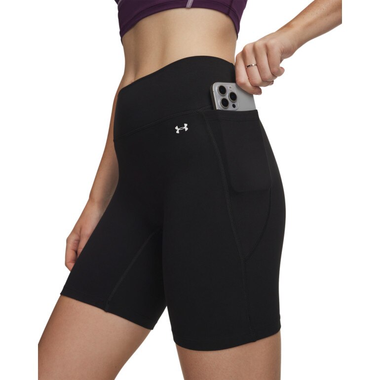 Damskie kolarki treningowe Under Armour Motion Bike Short - czarne