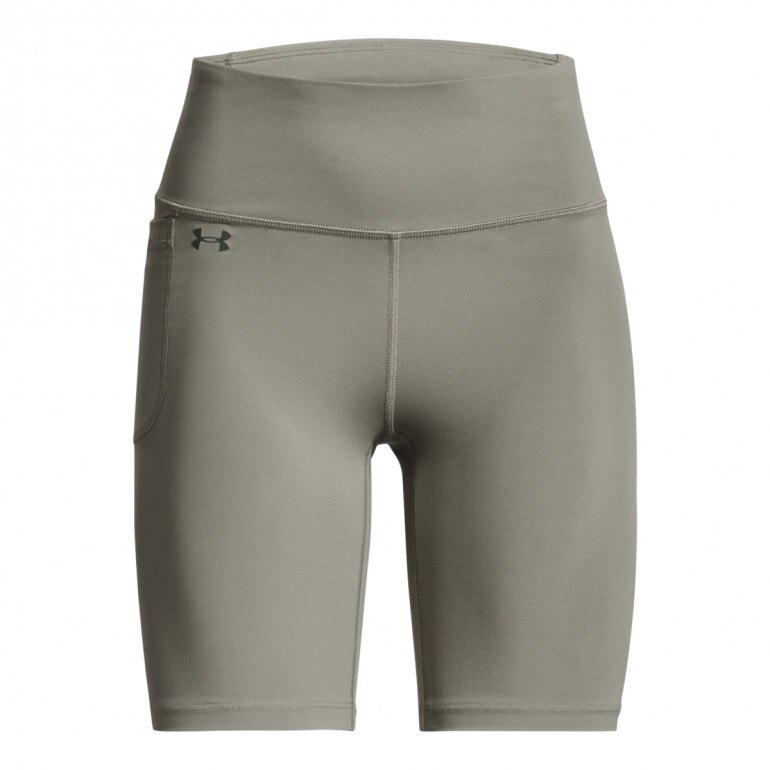 Damskie kolarki treningowe Under Armour Motion Bike Short - oliwkowe