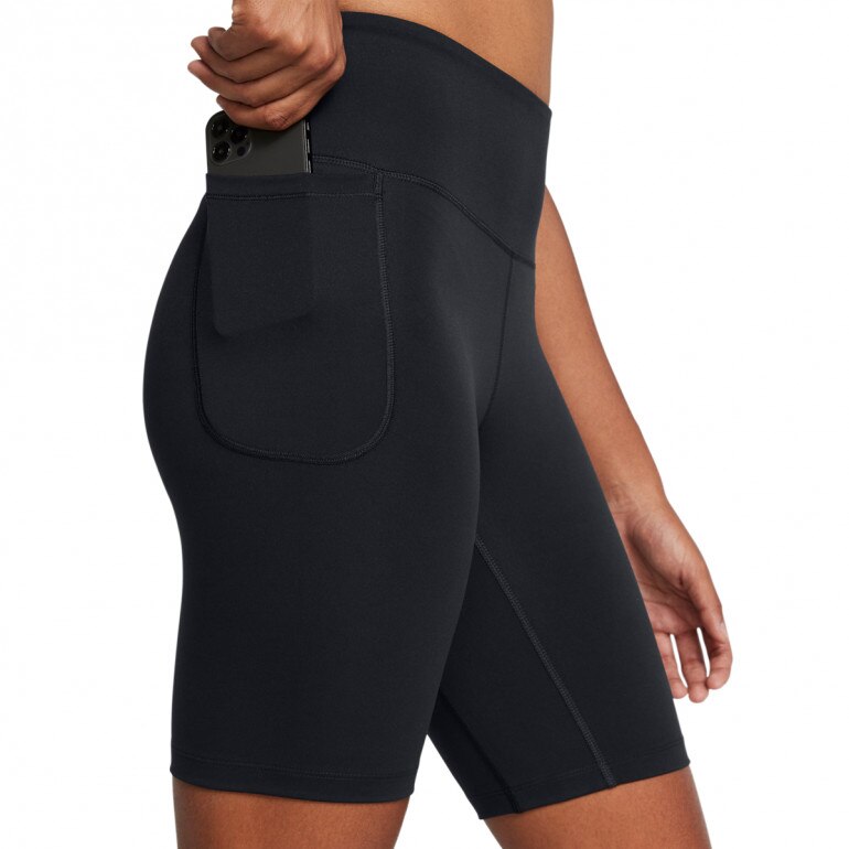 Damskie kolarki treningowe Under Armour Motion Bike Short Emea - czarne