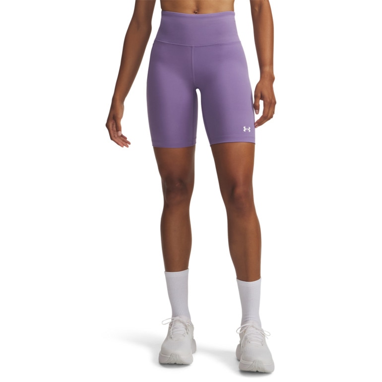 Damskie kolarki treningowe Under Armour Motion Bike Short Emea - fioletowe