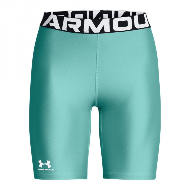 Damskie kolarki treningowe Under Armour UA HG 8in Short - turkusowe