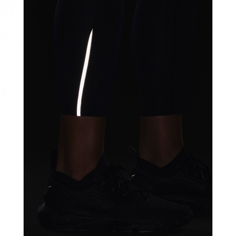 Damskie legginsy do biegania Under Armour UA Launch Ankle Tights - czarne
