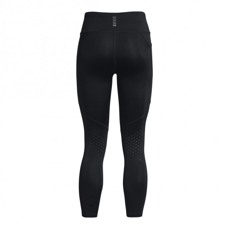 Damskie legginsy do biegania Under Armour UA Launch Ankle Tights - czarne