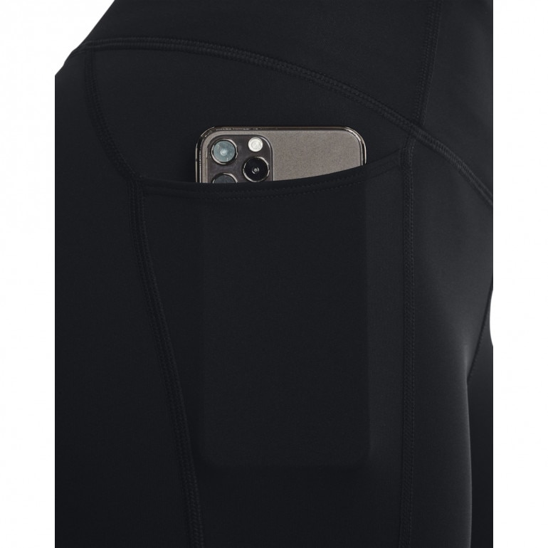 Damskie legginsy do biegania Under Armour UA Launch Capris - czarne