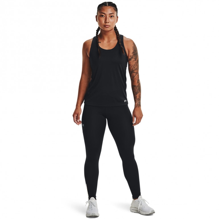 Damskie legginsy do biegania Under Armour UA Launch Tights - czarne