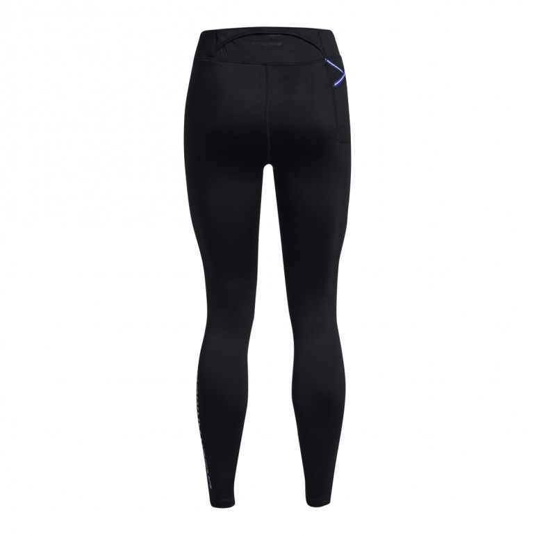 Damskie legginsy do biegania Under Armour UA Qualifier Cold Tight - niebieskie