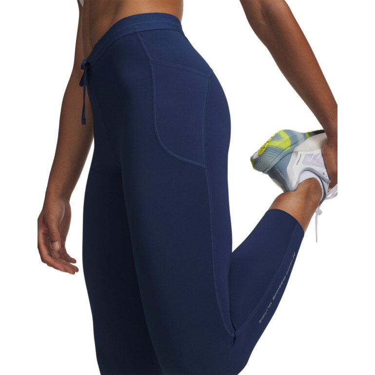 Damskie legginsy do biegania Under Armour UA Velociti Pro - granatowe