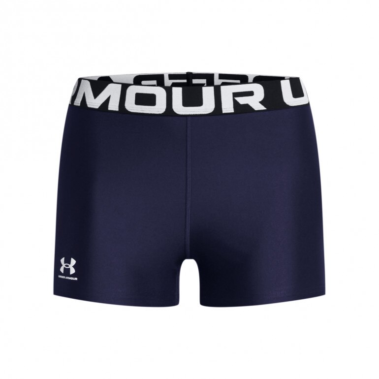 Damskie legginsy krótkie treningowe Under Armour UA HG Shorty - granatowe