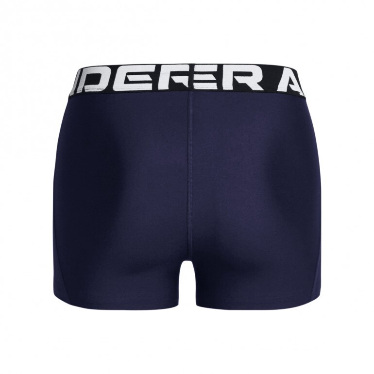 Damskie legginsy krótkie treningowe Under Armour UA HG Shorty - granatowe