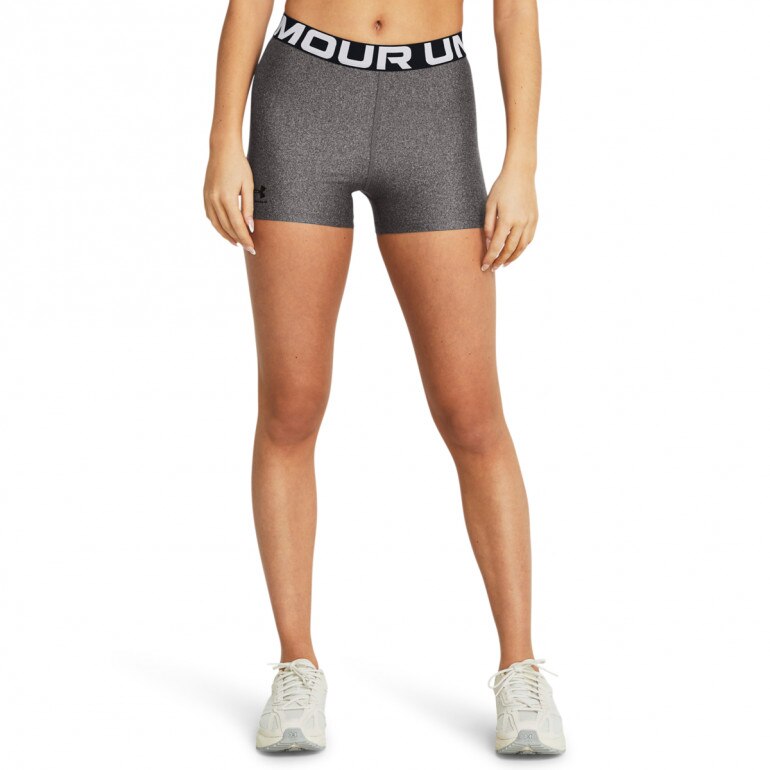 Damskie legginsy krótkie treningowe Under Armour UA HG Shorty - szare 