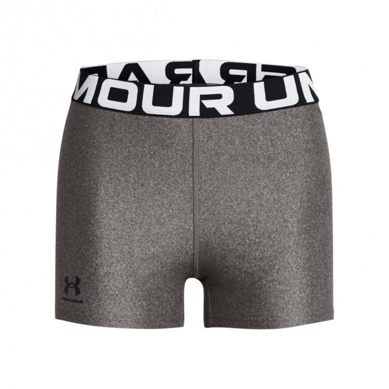 Damskie legginsy krótkie treningowe Under Armour UA HG Shorty - szare 