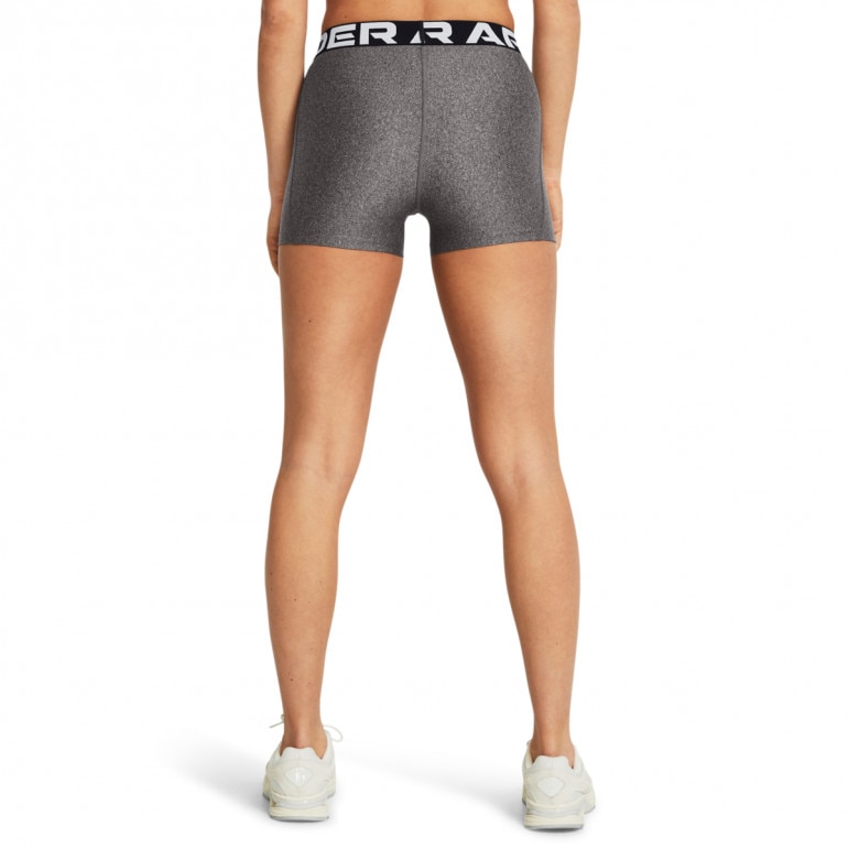 Damskie legginsy krótkie treningowe Under Armour UA HG Shorty - szare 