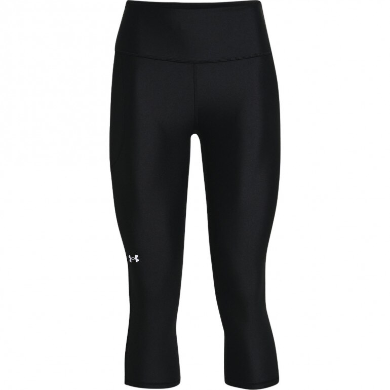 Damskie legginsy treningowe Under Armour Tech Hi Capri - czarne