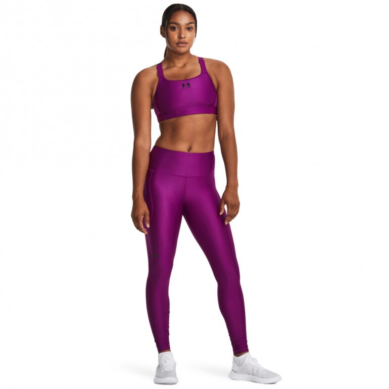 Damskie legginsy treningowe Under Armour HG Armour HiRise Leg - fioletowe