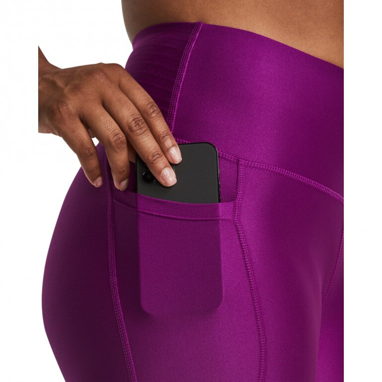 Damskie legginsy treningowe Under Armour HG Armour HiRise Leg - fioletowe