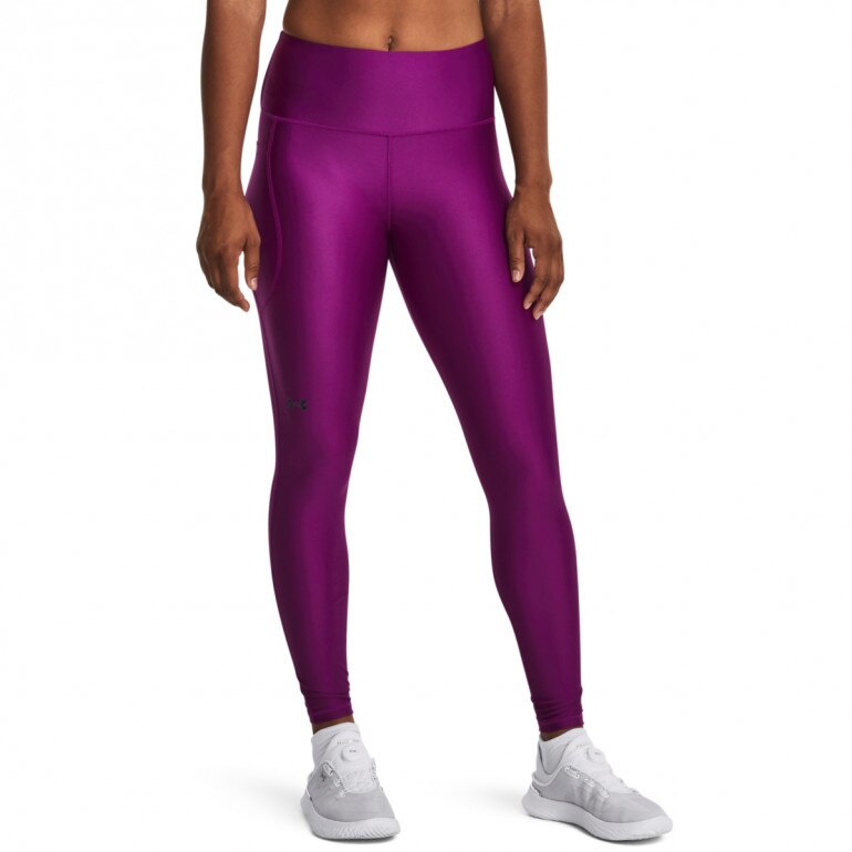 Damskie legginsy treningowe Under Armour HG Armour HiRise Leg - fioletowe