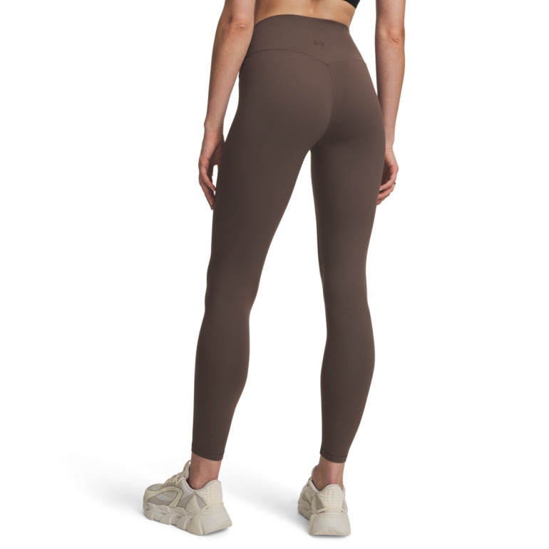 Damskie legginsy treningowe Under Armour Meridian 7/8 Legging - brązowe