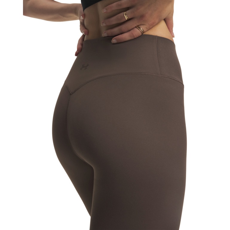 Damskie legginsy treningowe Under Armour Meridian 7/8 Legging - brązowe