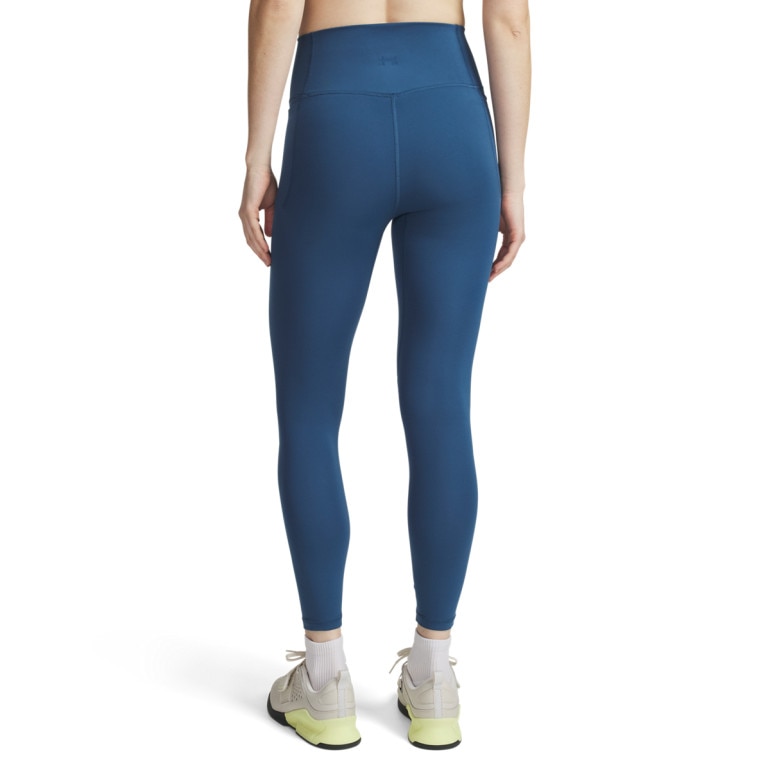 Damskie legginsy treningowe Under Armour Meridian Ankle Leg - niebieskie