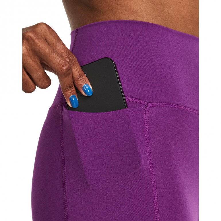 Damskie legginsy treningowe Under Armour Meridian Ankle Leg - fioletowe