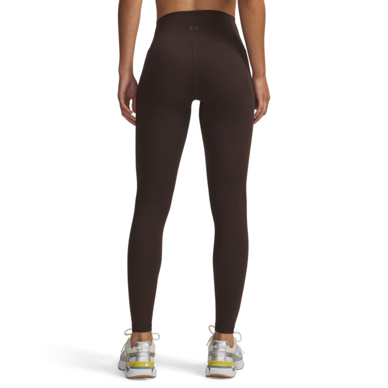 Damskie legginsy treningowe Under Armour Meridian Legging - brązowe