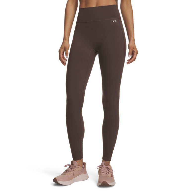 Damskie legginsy treningowe Under Armour Motion 7/8 Legging - brązowe