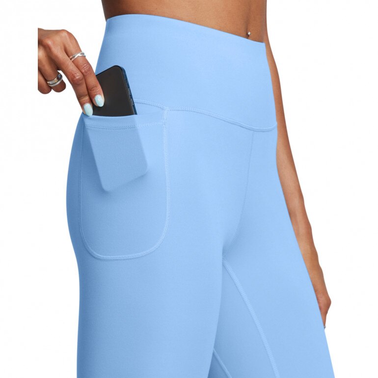 Damskie legginsy treningowe Under Armour Motion Ankle Leg Emea - niebieskie