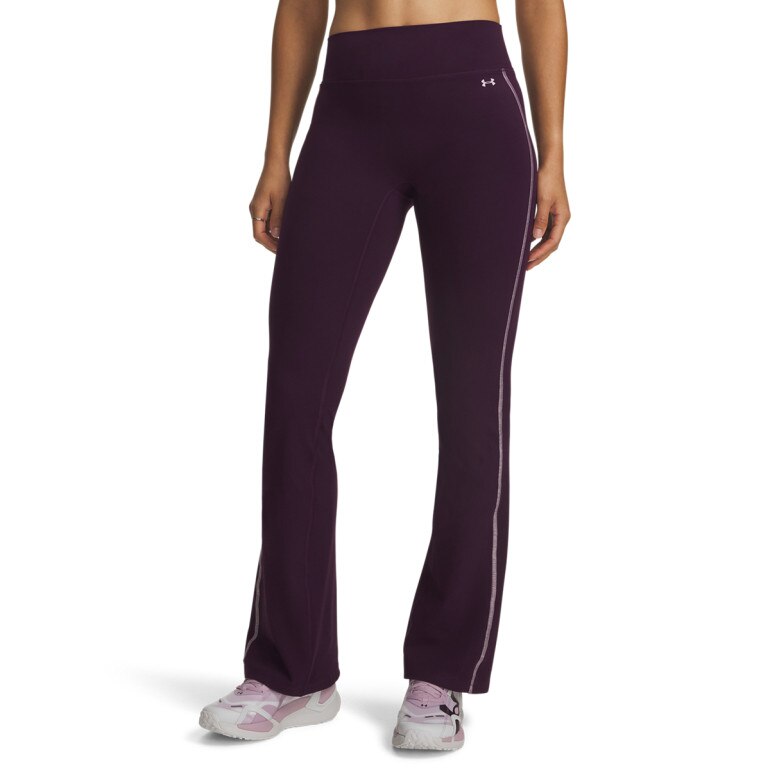 Damskie legginsy treningowe Under Armour Motion Novelty Boot Cut - fioletowe