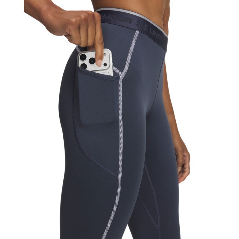 Damskie legginsy treningowe Under Armour UA ColdGear Elite Legging - denim