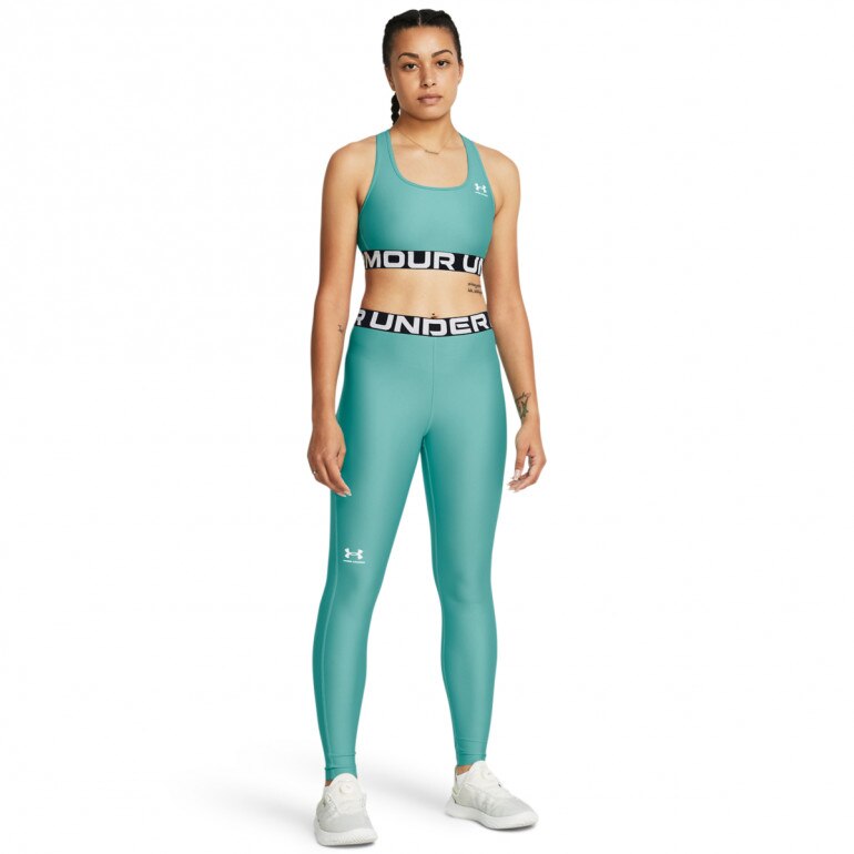 Damskie legginsy treningowe Under Armour UA HG Legging - turkusowe