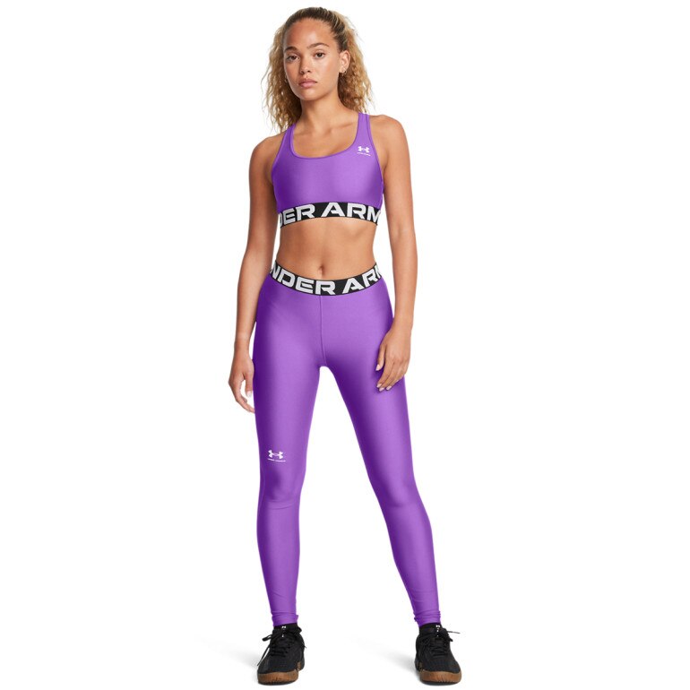 Damskie legginsy treningowe Under Armour UA HG Legging - fioletowe