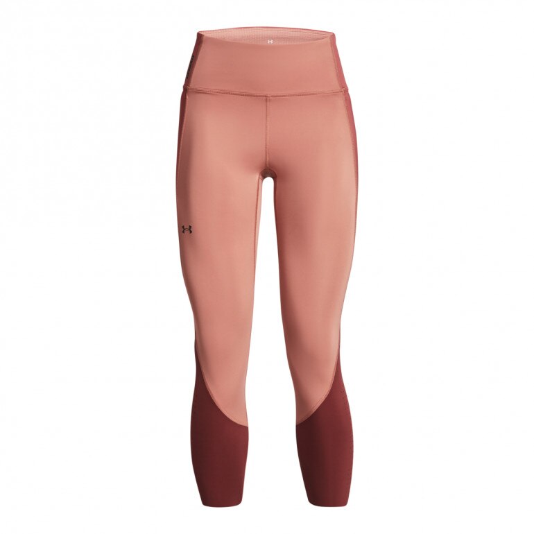 Damskie legginsy treningowe Under Armour UA SF Rush Ankle Leg - różowe