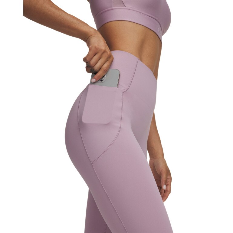 Damskie legginsy treningowe Under Armour UA Vanish Elite - fioletowe