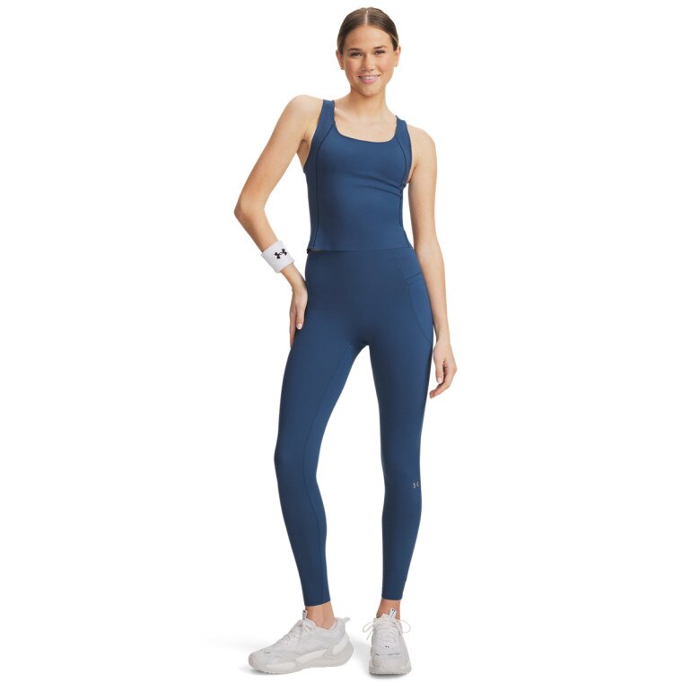 Damskie legginsy treningowe Under Armour UA Vanish Elite - niebieskie