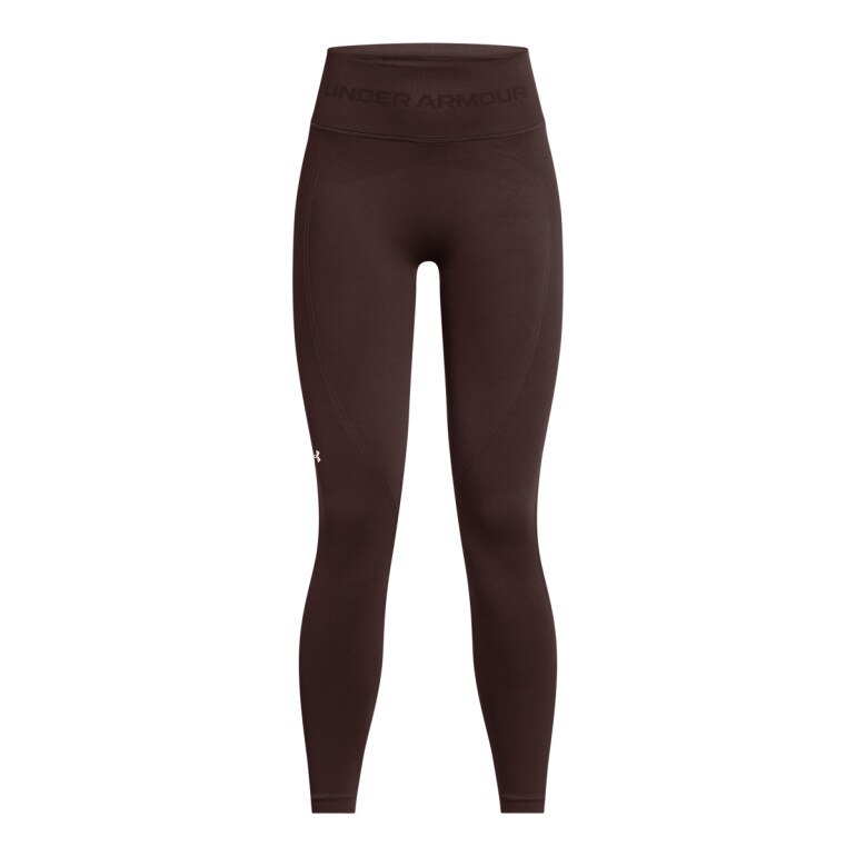 Damskie legginsy treningowe Under Armour UA Vanish Seamless Legging - brązowe