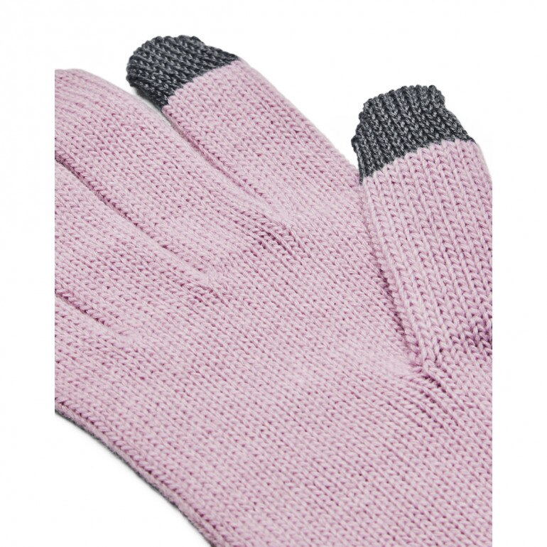 Damskie rękawiczki treningowe UNDER ARMOUR UA Around Town Gloves - różowe